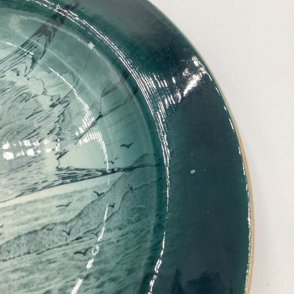 Rare Antique 1907 Semi Vitreous BUFFALO POTTERY  9 3/8" Plate #1321 - Picture 3 of 5